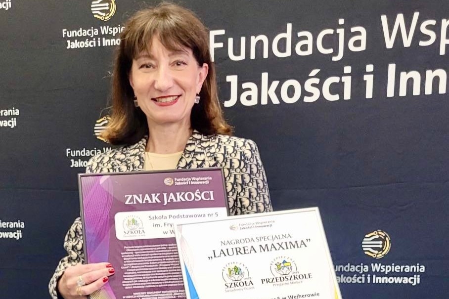 aktualność: Bezpieczna Szkoła - Świadomy Uczeń - SP nr 5 z ważnym certyfikatem