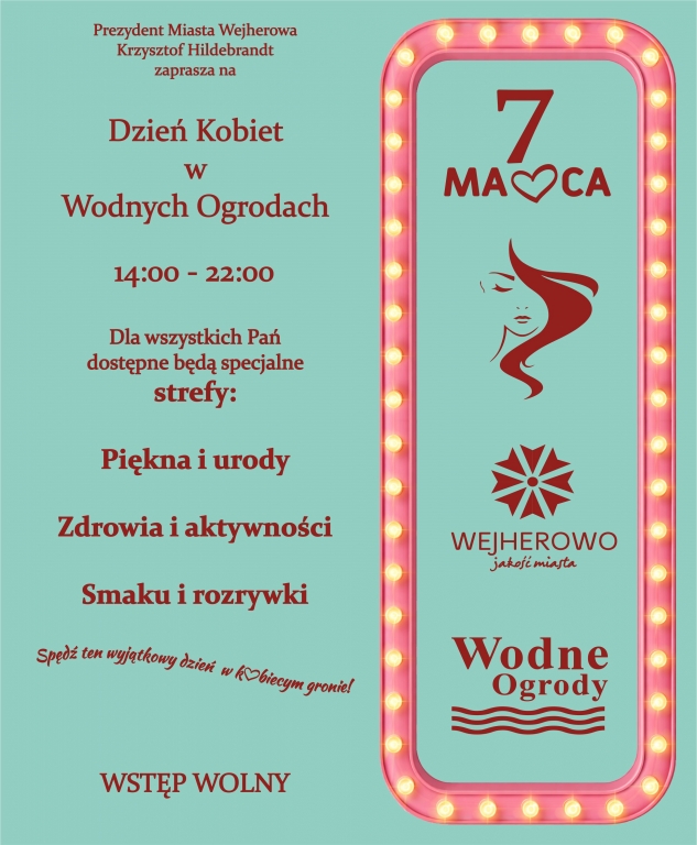 aktualność: Zapraszamy do wspólnego świętowania Dnia Kobiet!